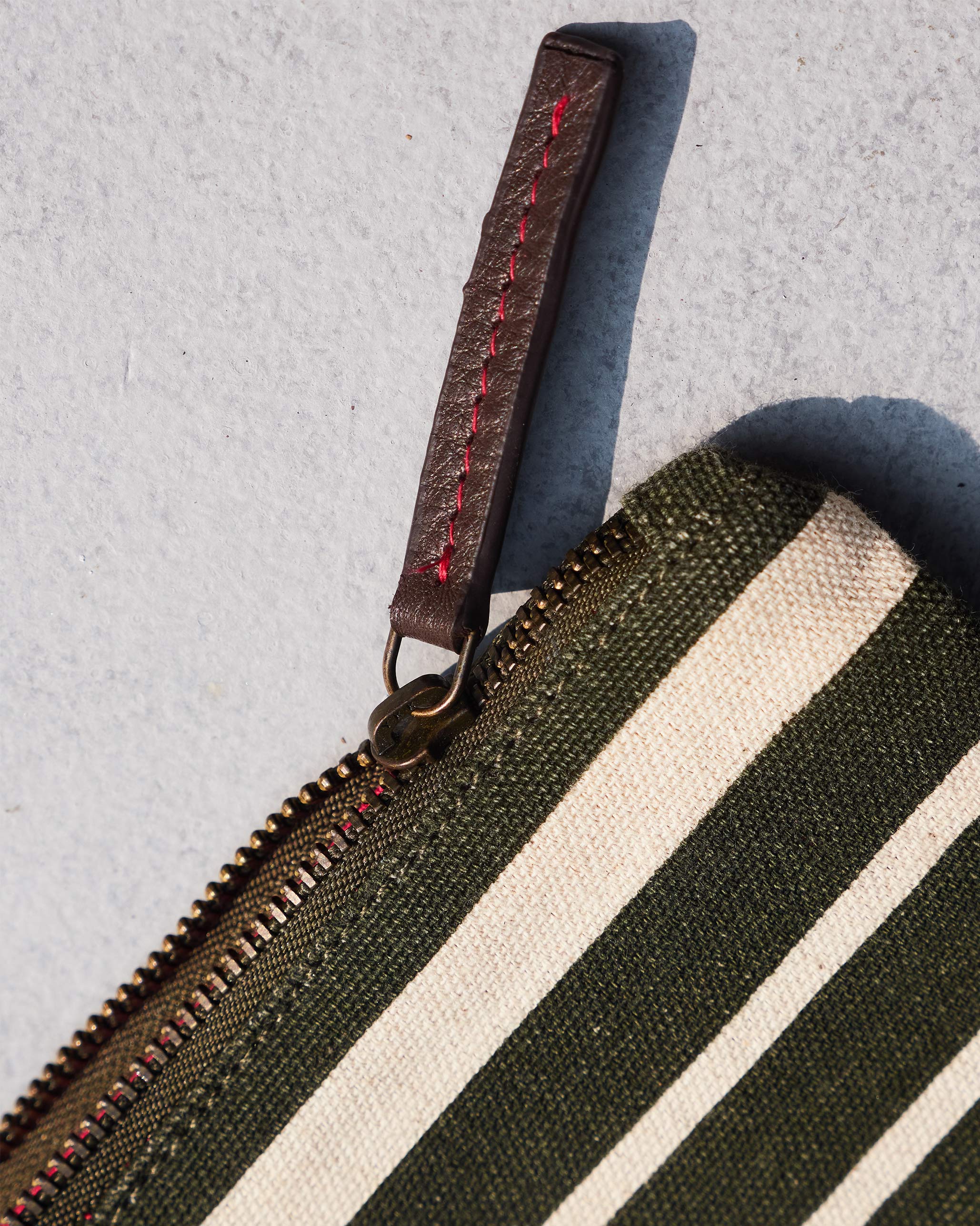 Alphabet Z Pouch - Olive Night - Image 3