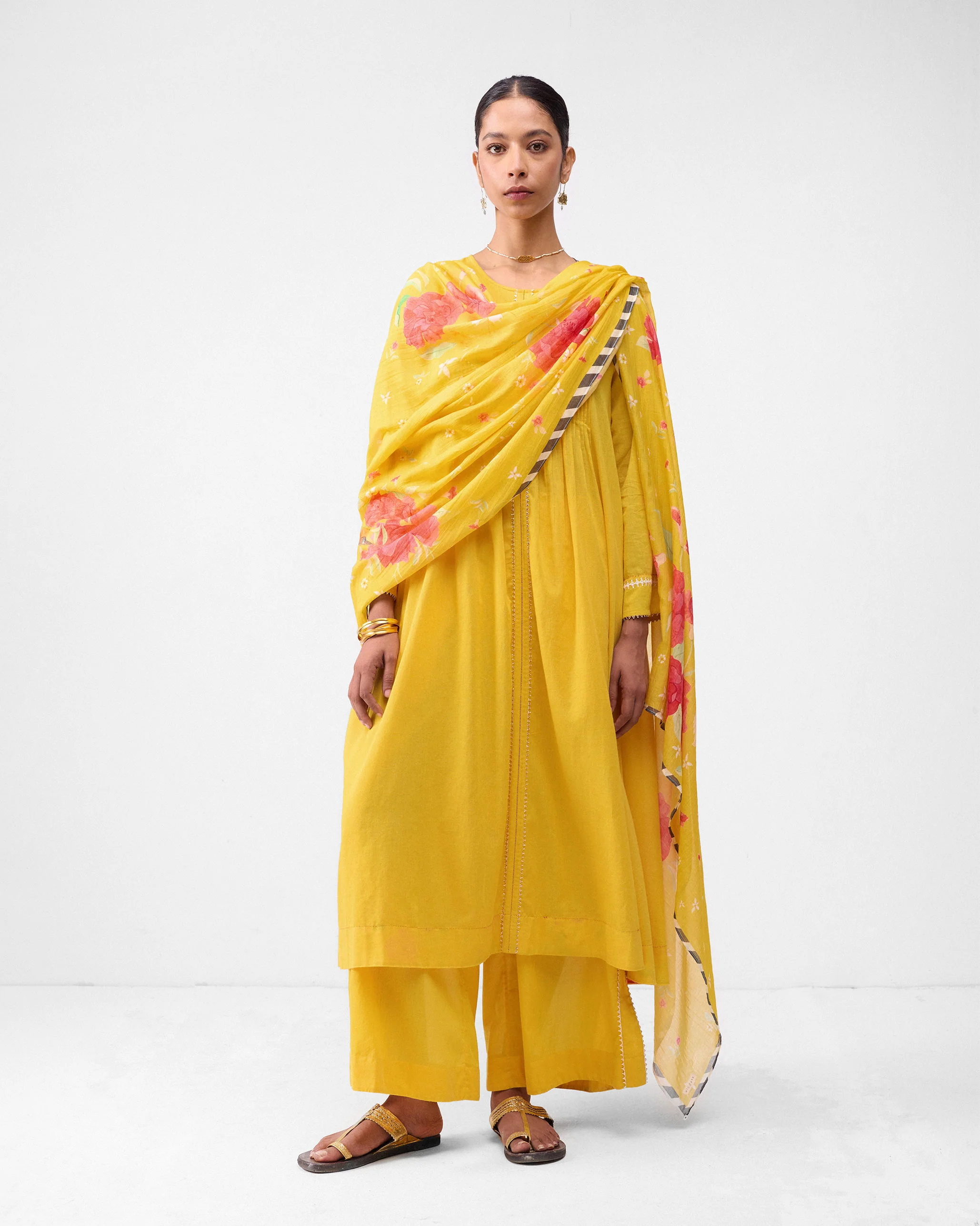 Ayat Kurta - Turmeric Yellow - Image 9