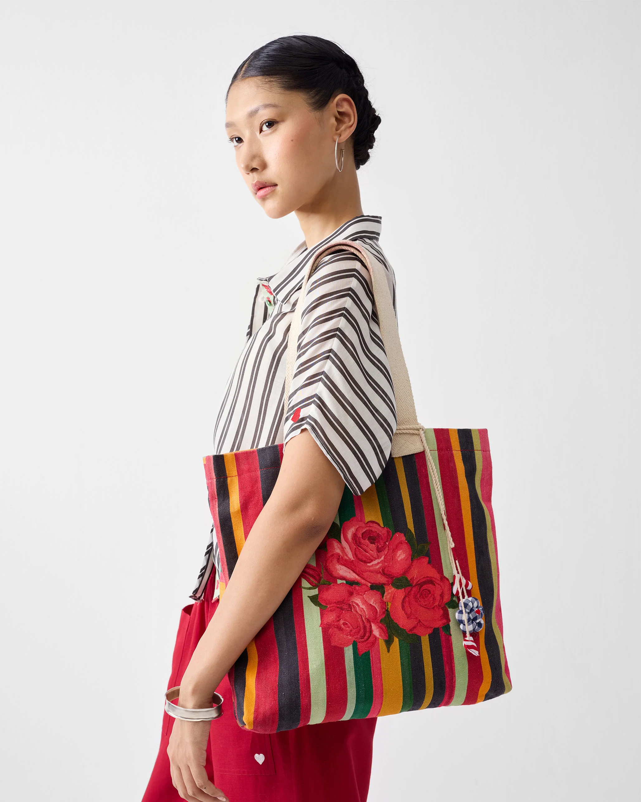 Bagan Stripe Tote - Multicolor