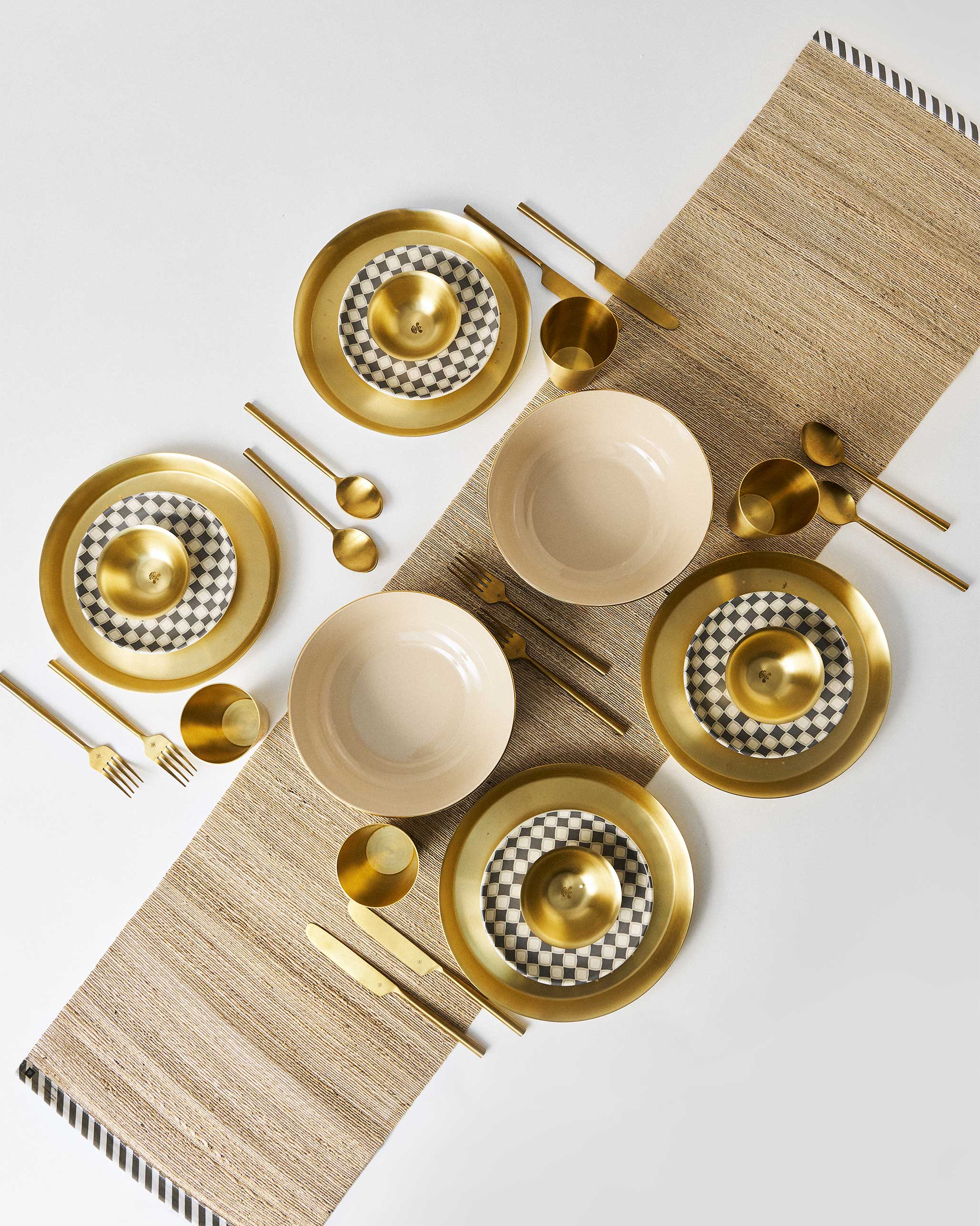 Brass Fez Dinner Set - Image 2