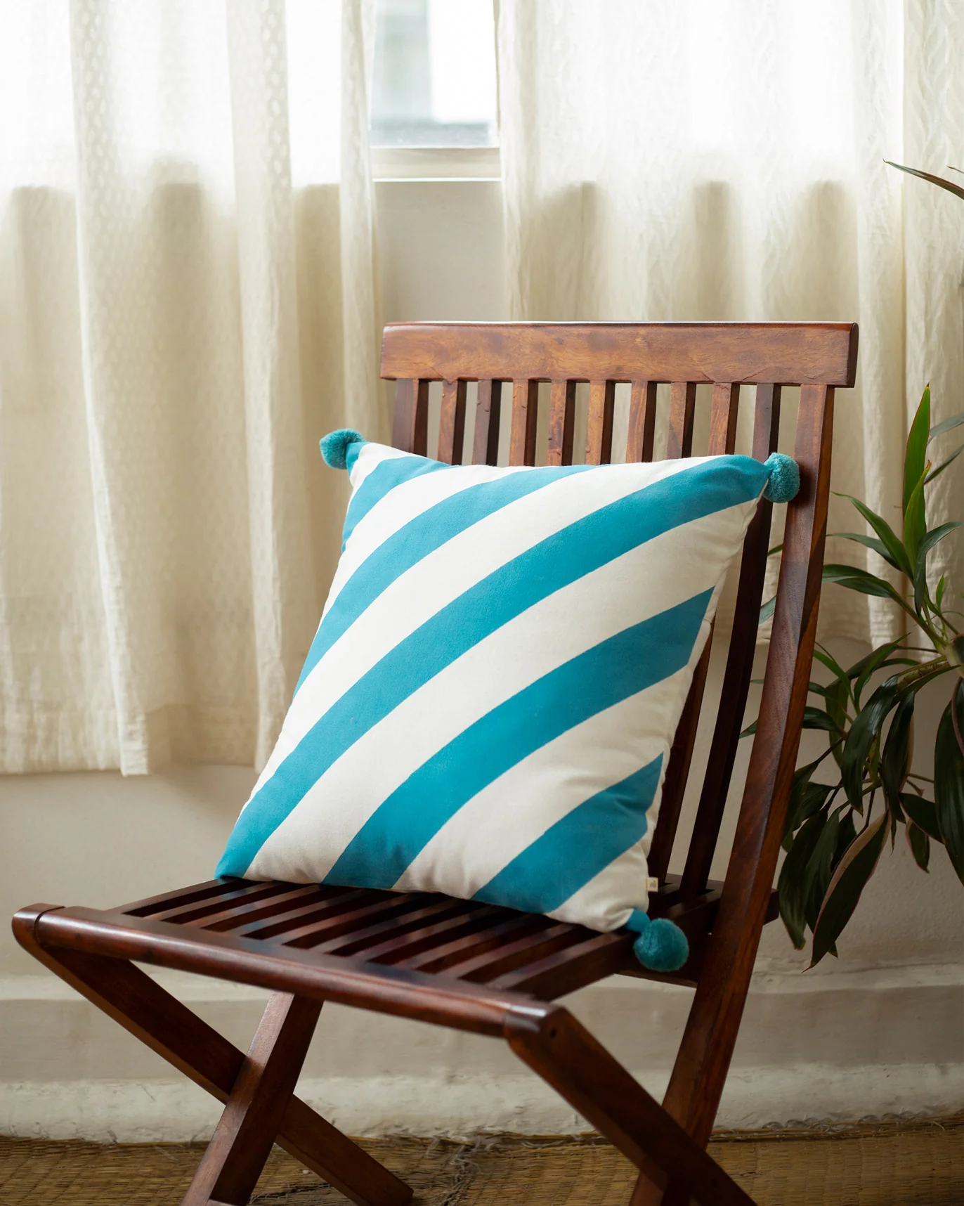 Brooke Stripe Cushion Cover
