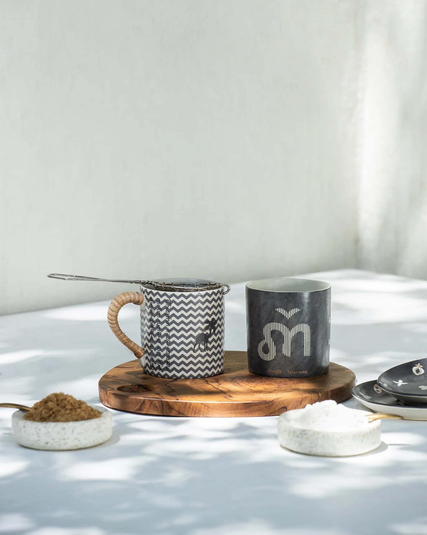 Camel Palm Straight Mug - Image 7