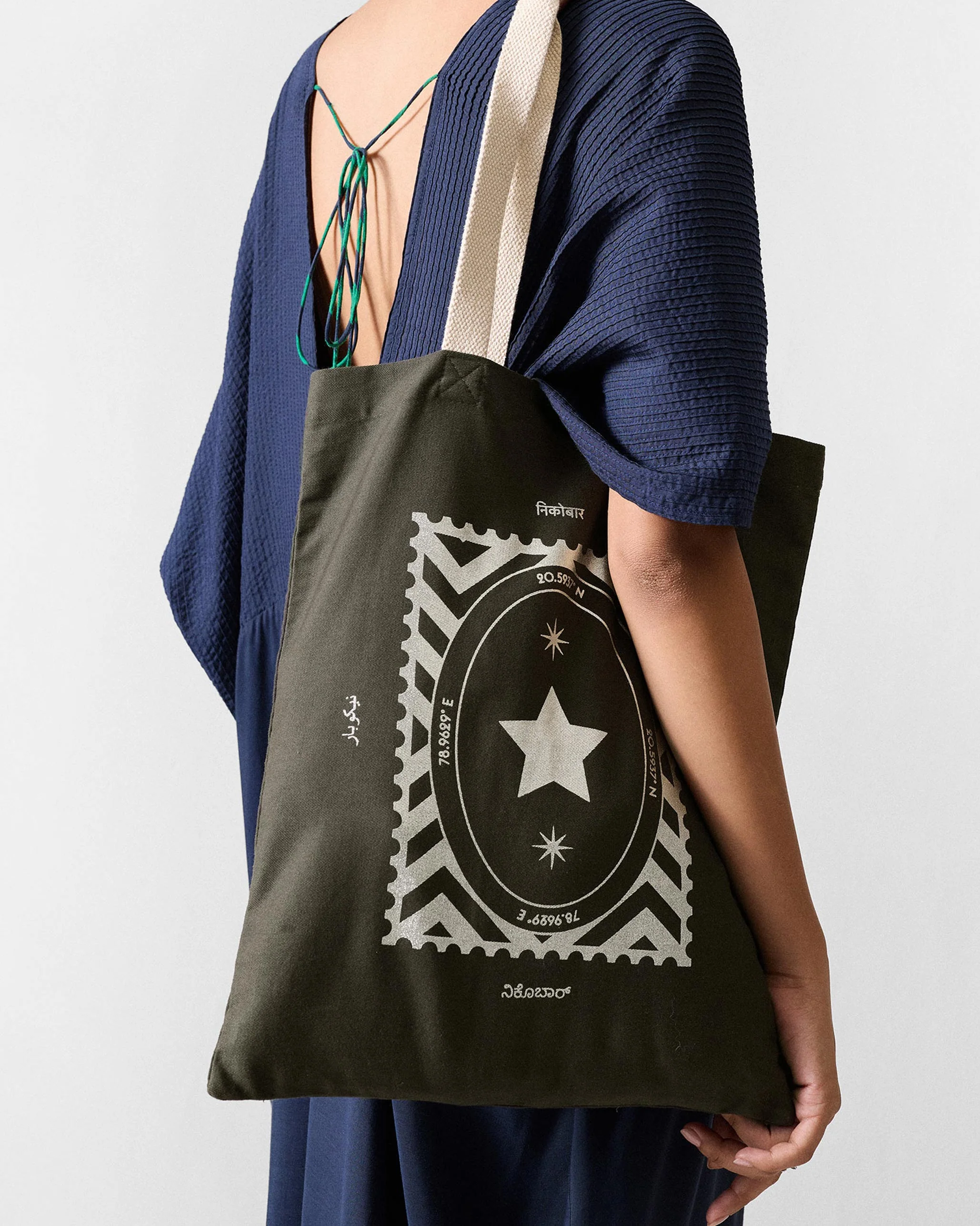 Decade Tote (Limited Edition)- Charcoal & Silver