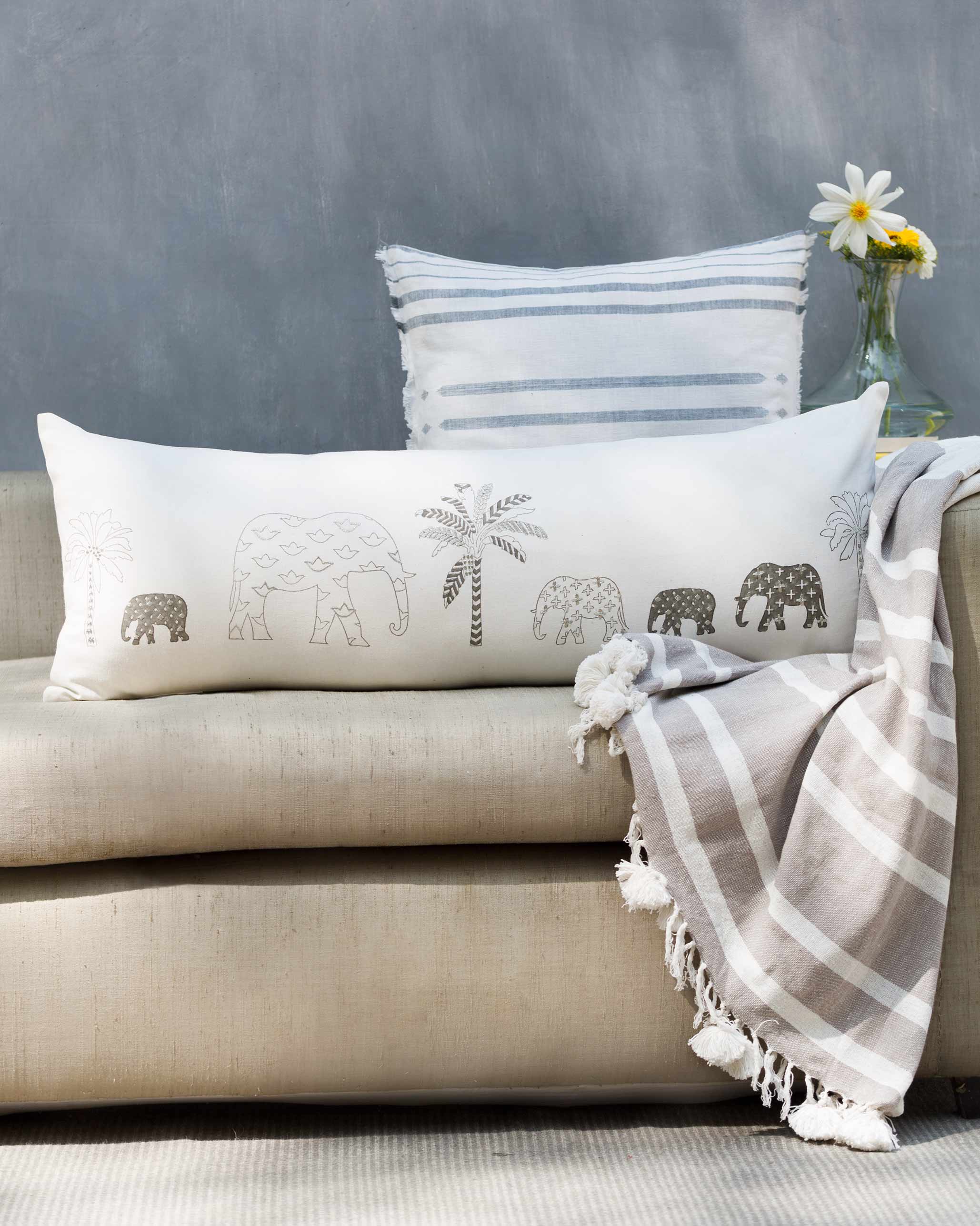 Ele Parade Lumbar Pillow Cover - Image 5
