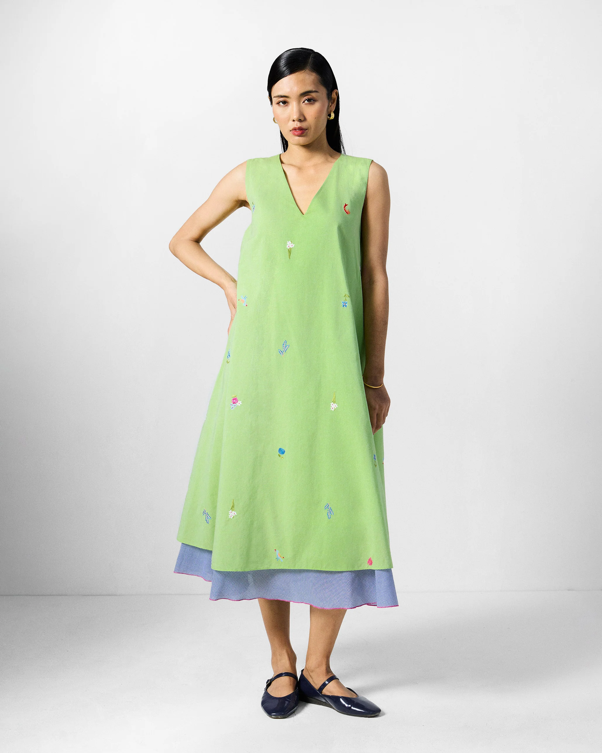 Ezra Dress - Multicolour Printed