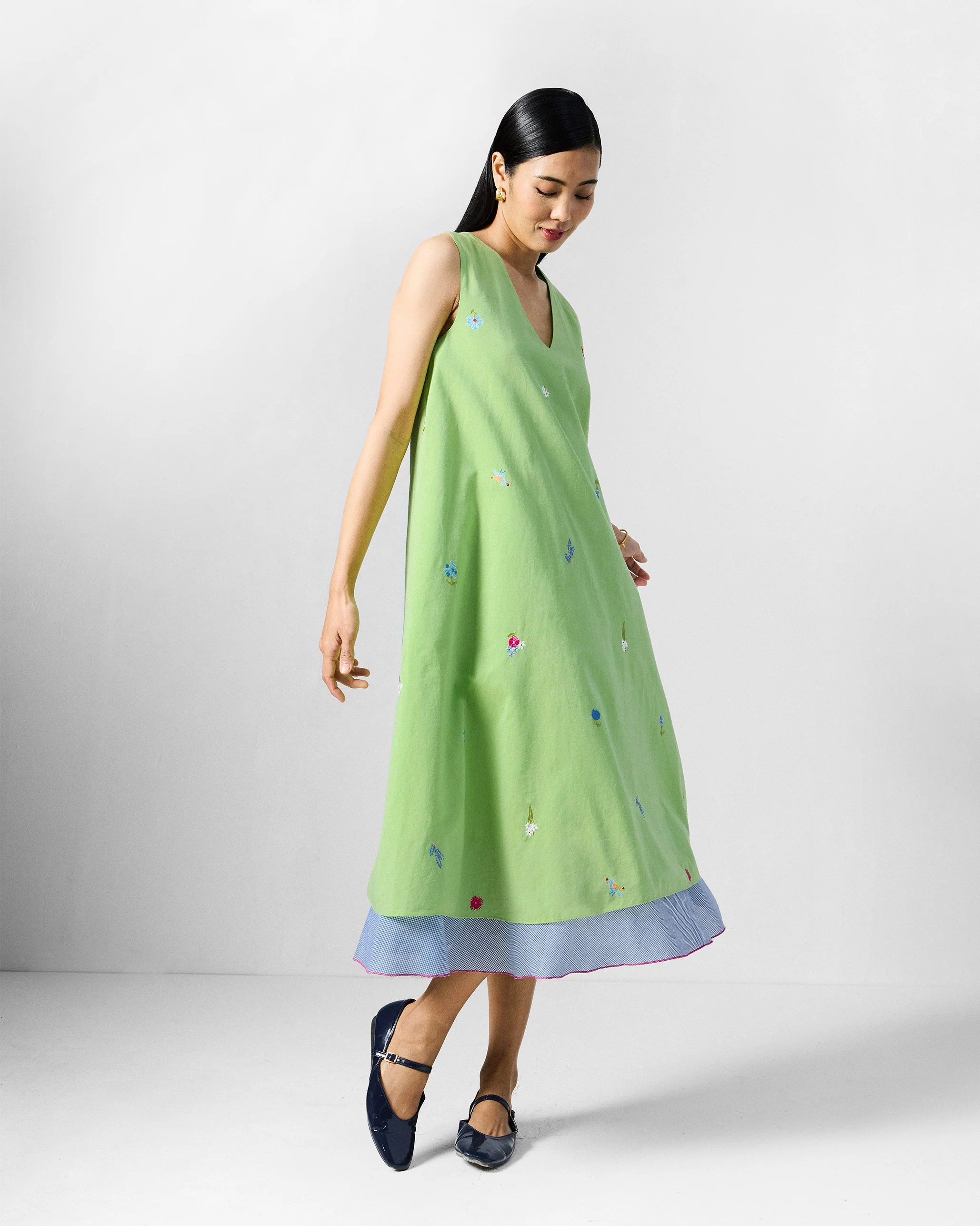 Ezra Dress - Multicolour Printed - Image 7