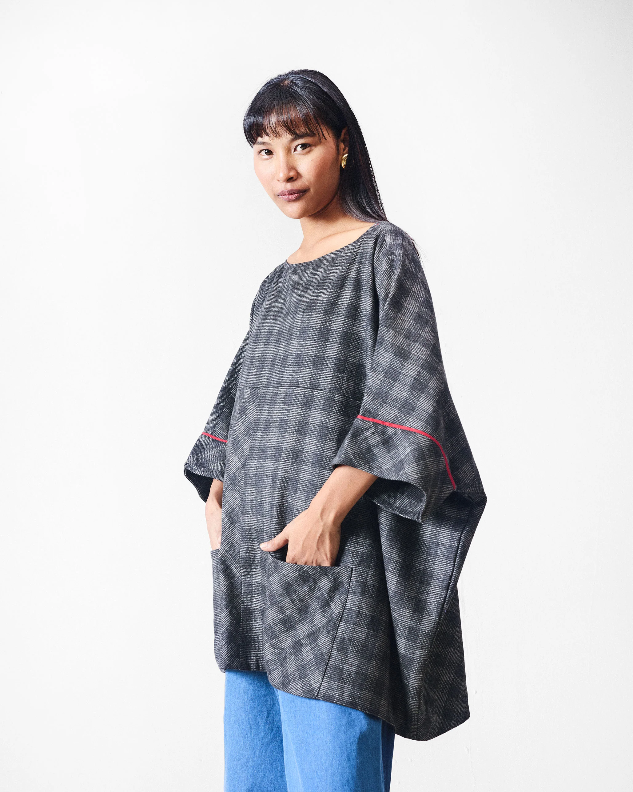 Fable Top - Black & Charcoal - Image 7