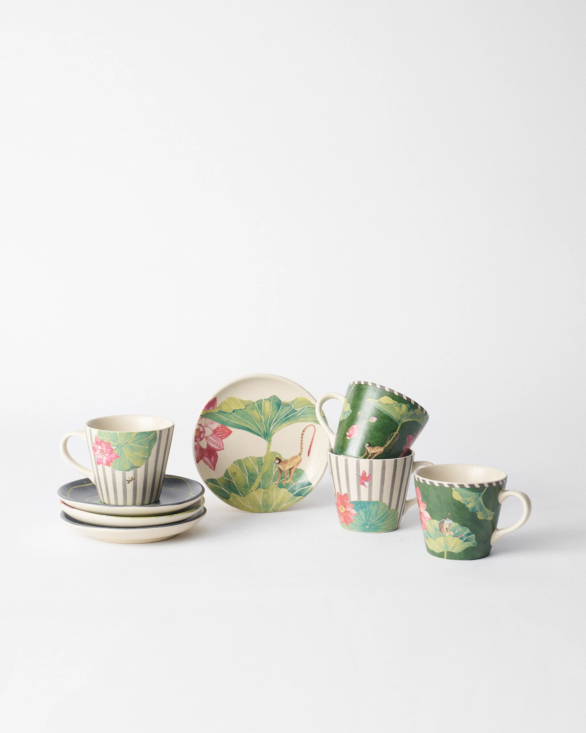 Float Tea Plate - Set of 4 - Image 9
