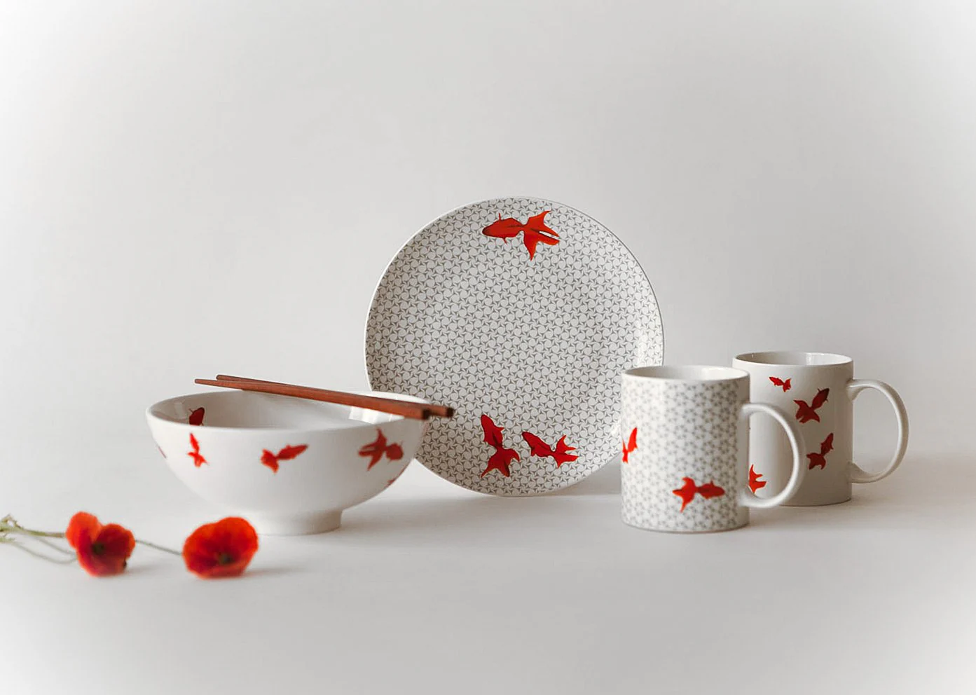 Guppy Shup Flame Mug - Red - Image 3