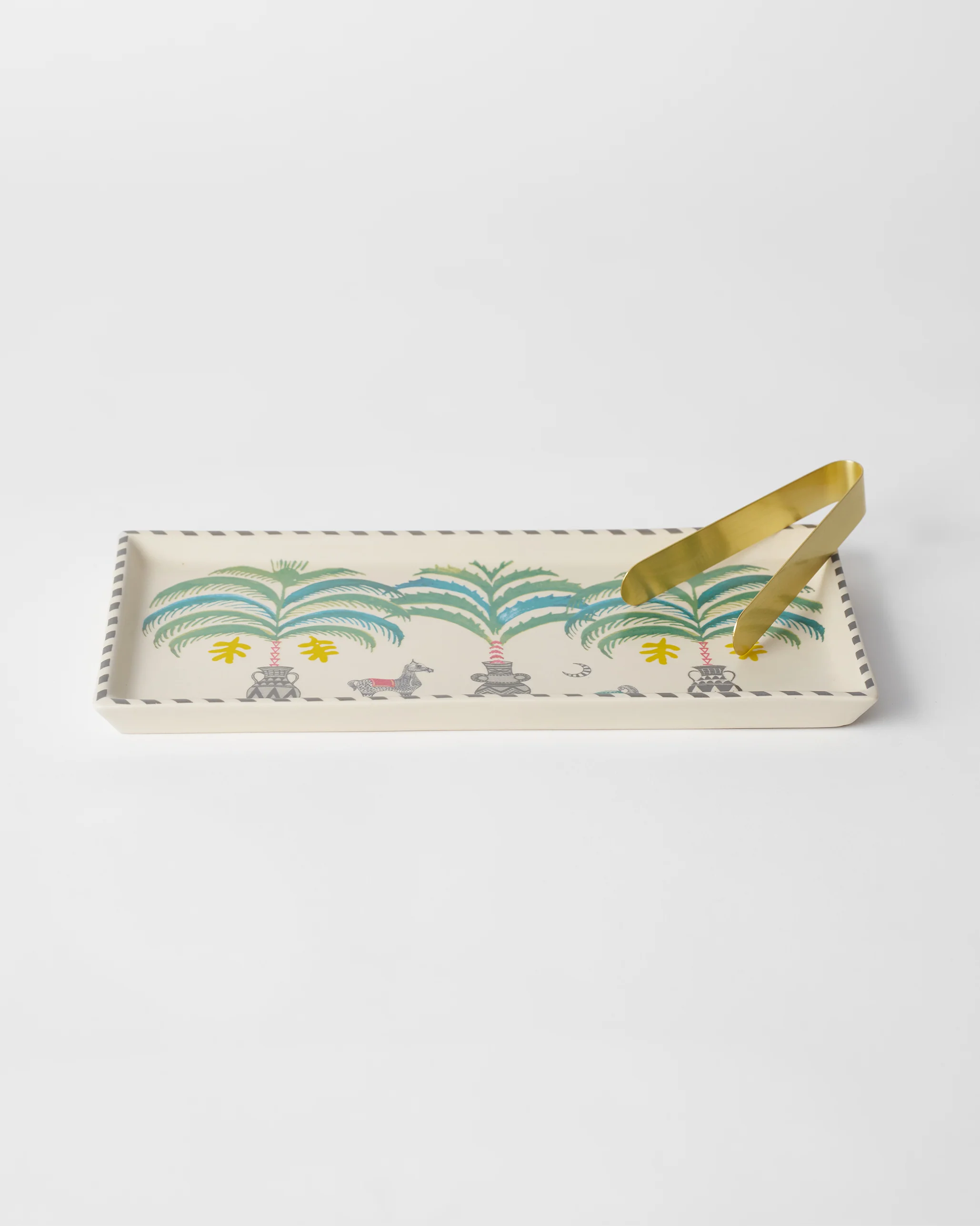 Indus Cookie Tray with Tong