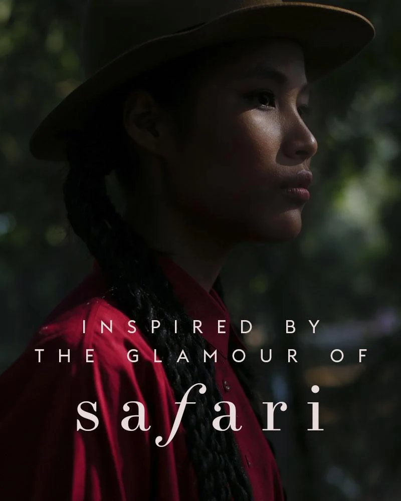 Inspired by the Glamour of Safari