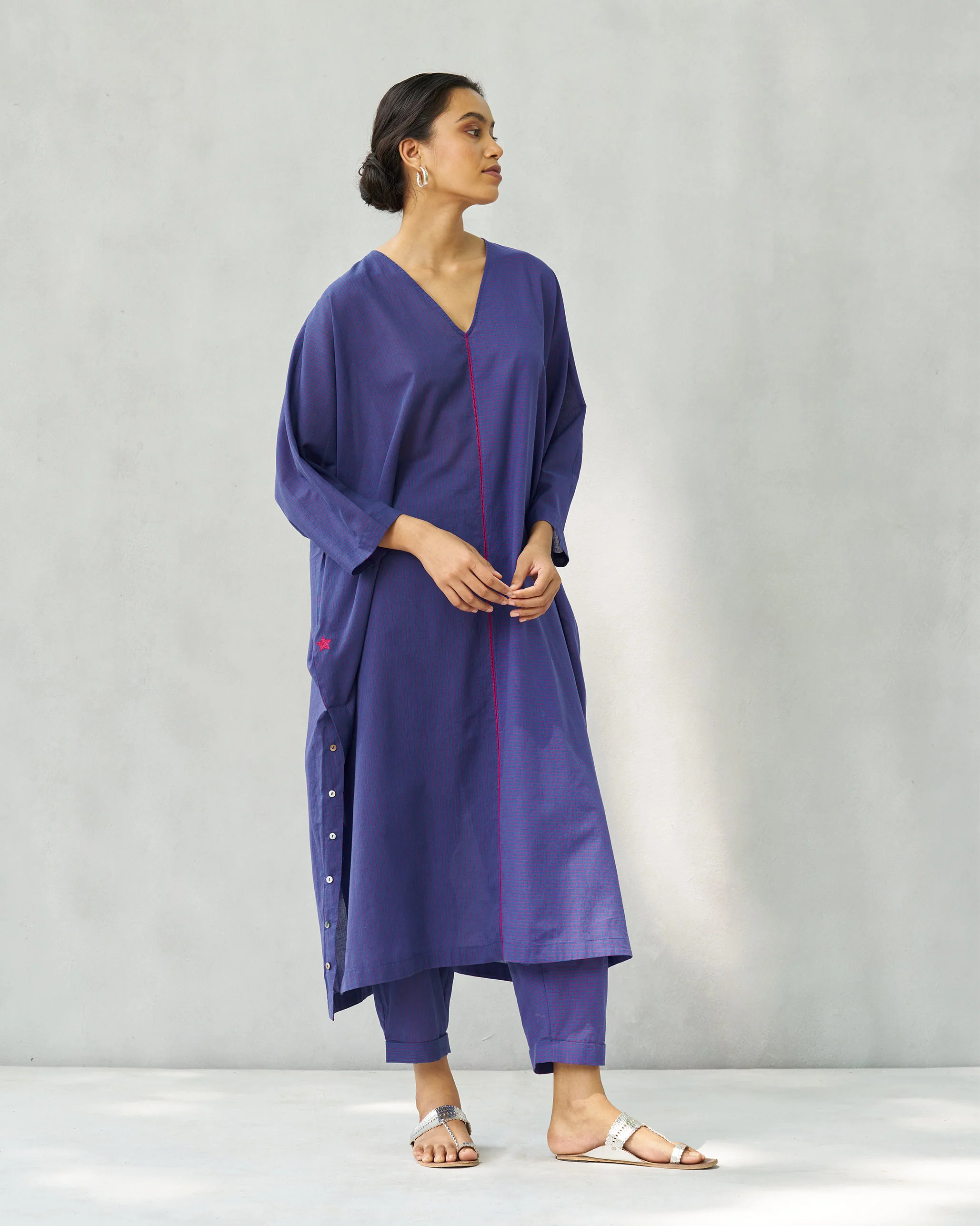 Jacaranda Kaftan - Purple & Berry - Image 6
