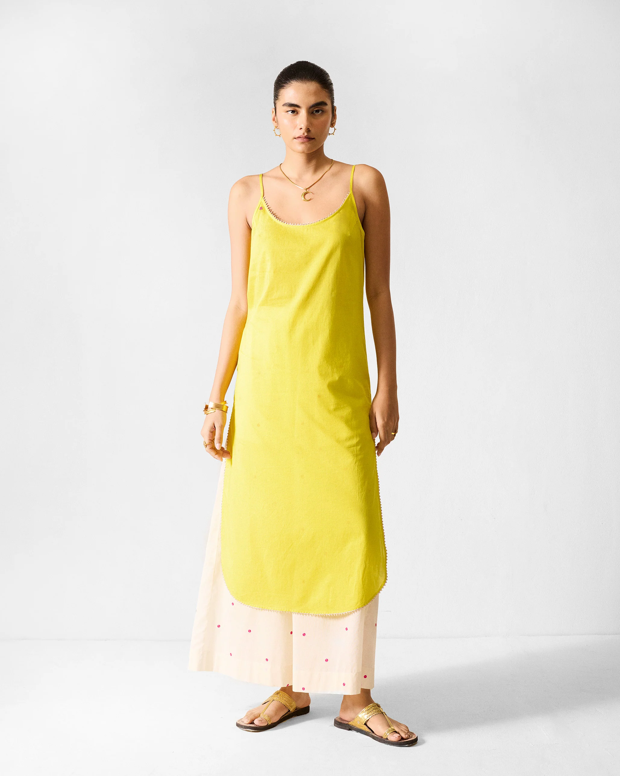 Kumaon Slip - Lime