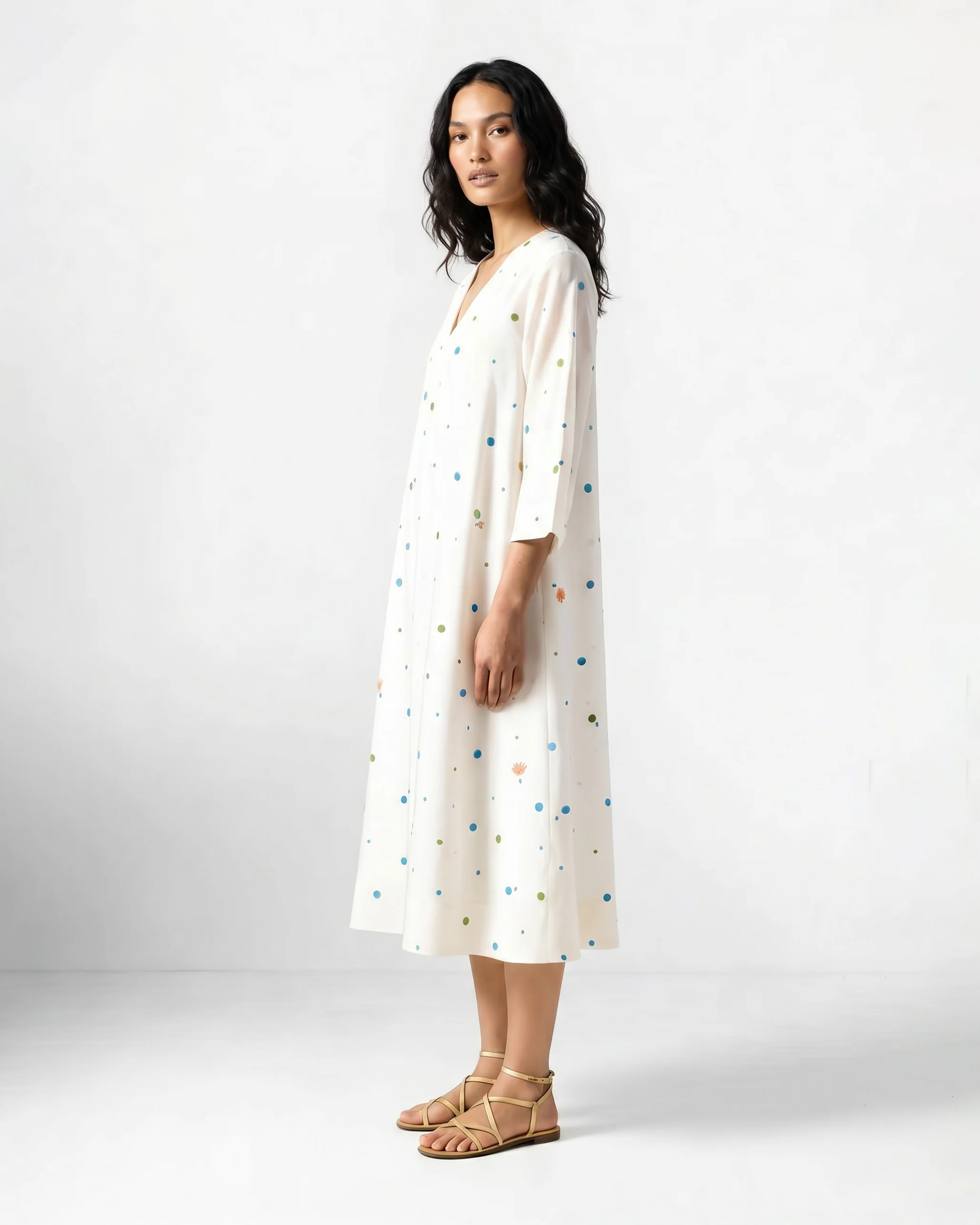 Meadow Kurta - Ivory Embroidered - Image 4