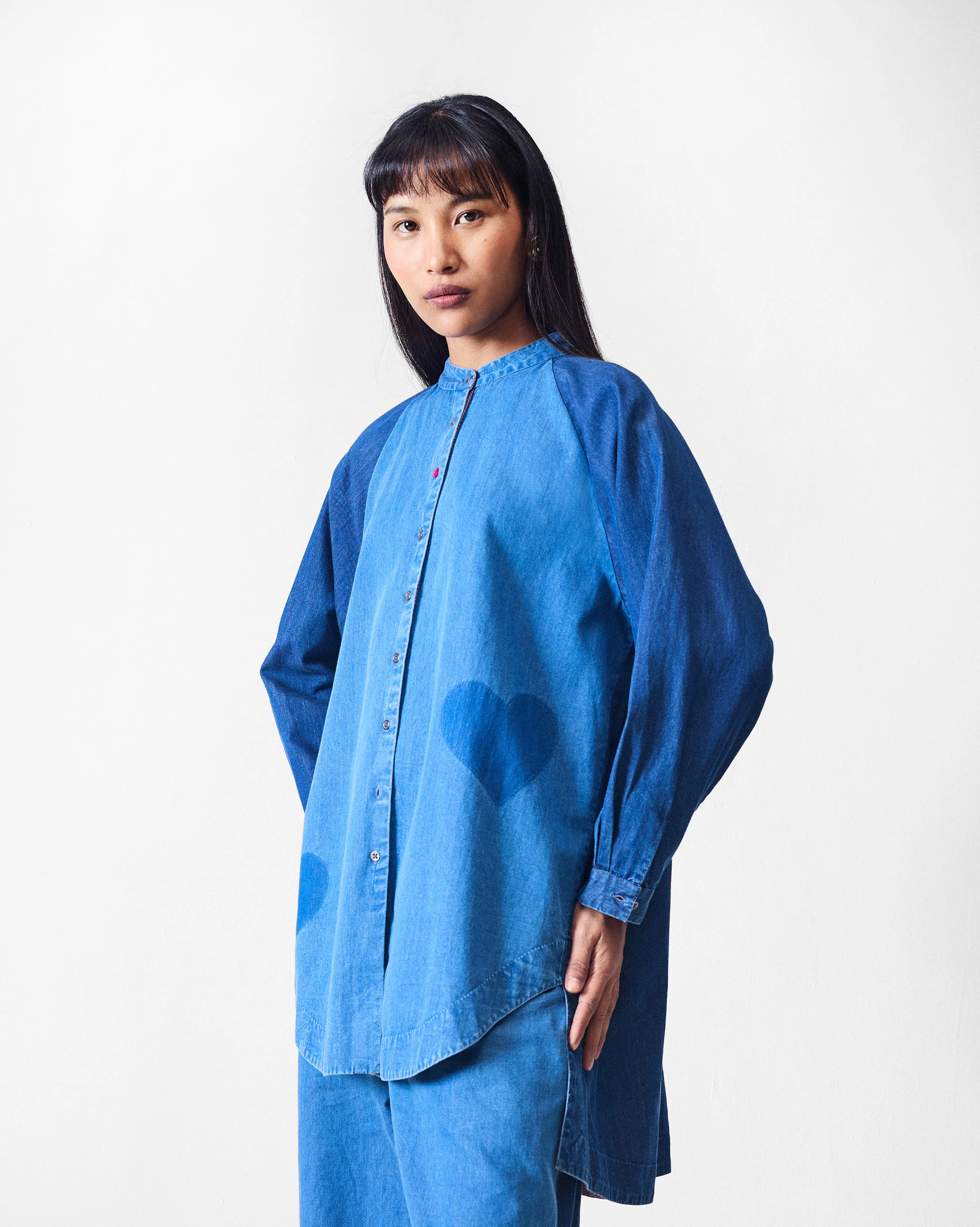 Memento Kurta - Denim - Image 9