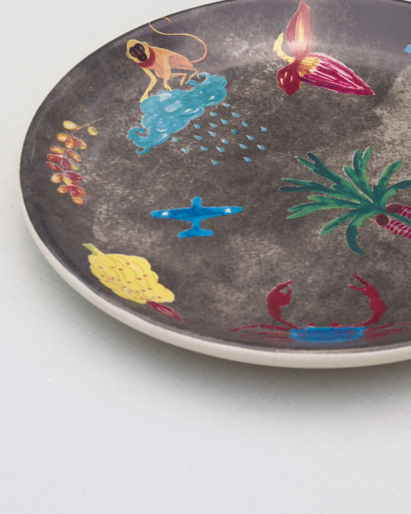 Nancowry Quarter Plate - Multi (Set of 2) - Image 2