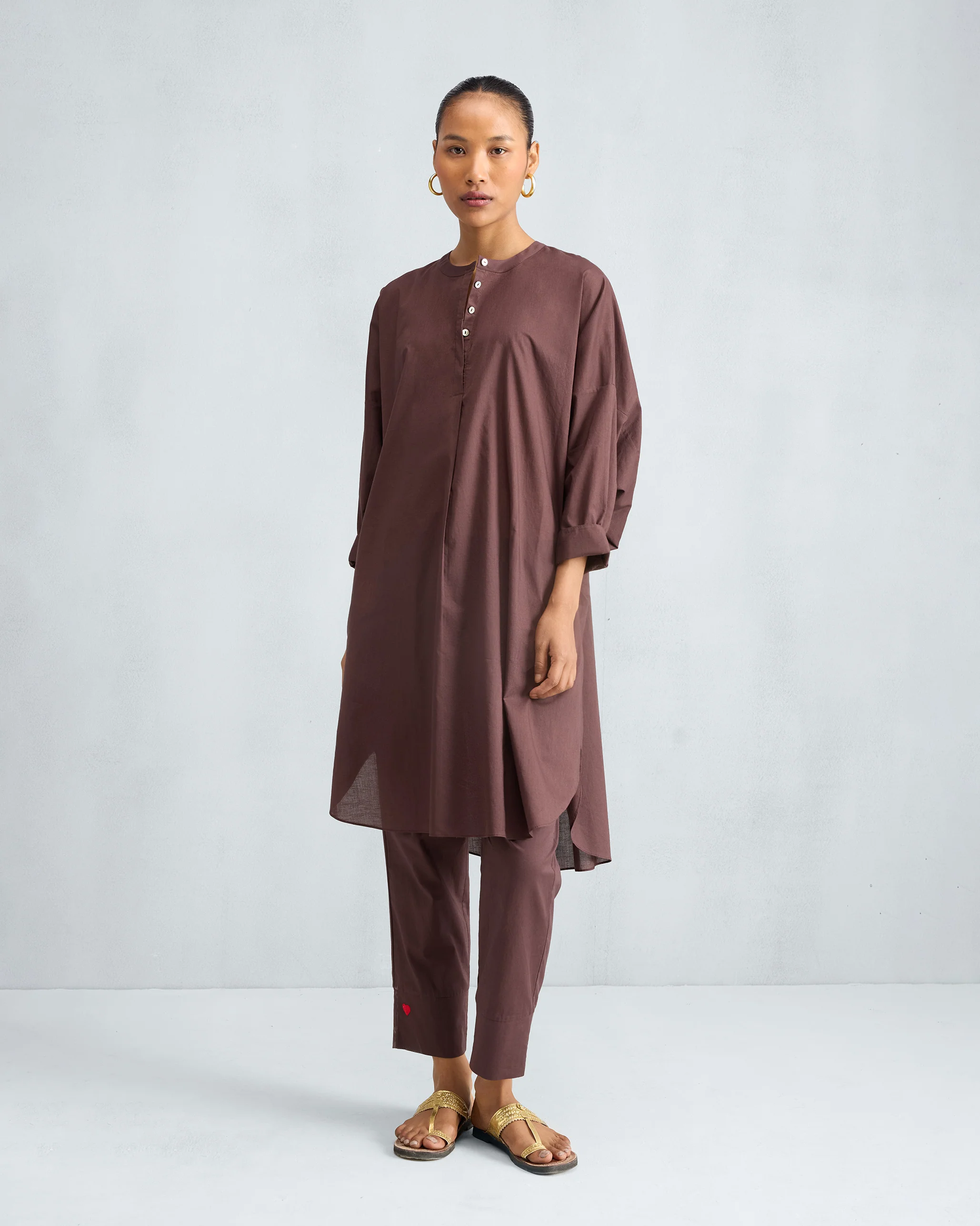 Narrow Pants - Chocolate Plum - Image 5