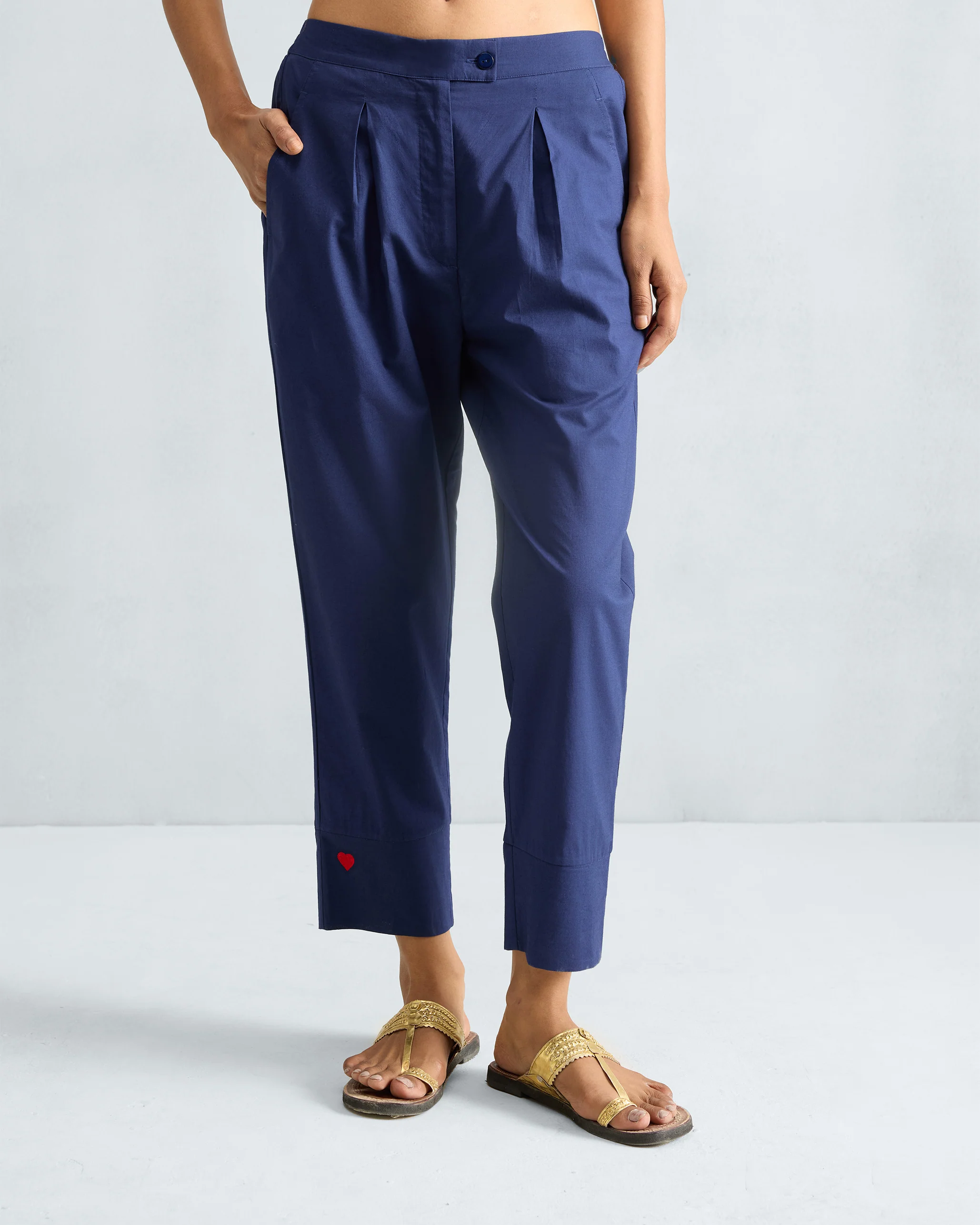 Narrow Pants - Ink Blue