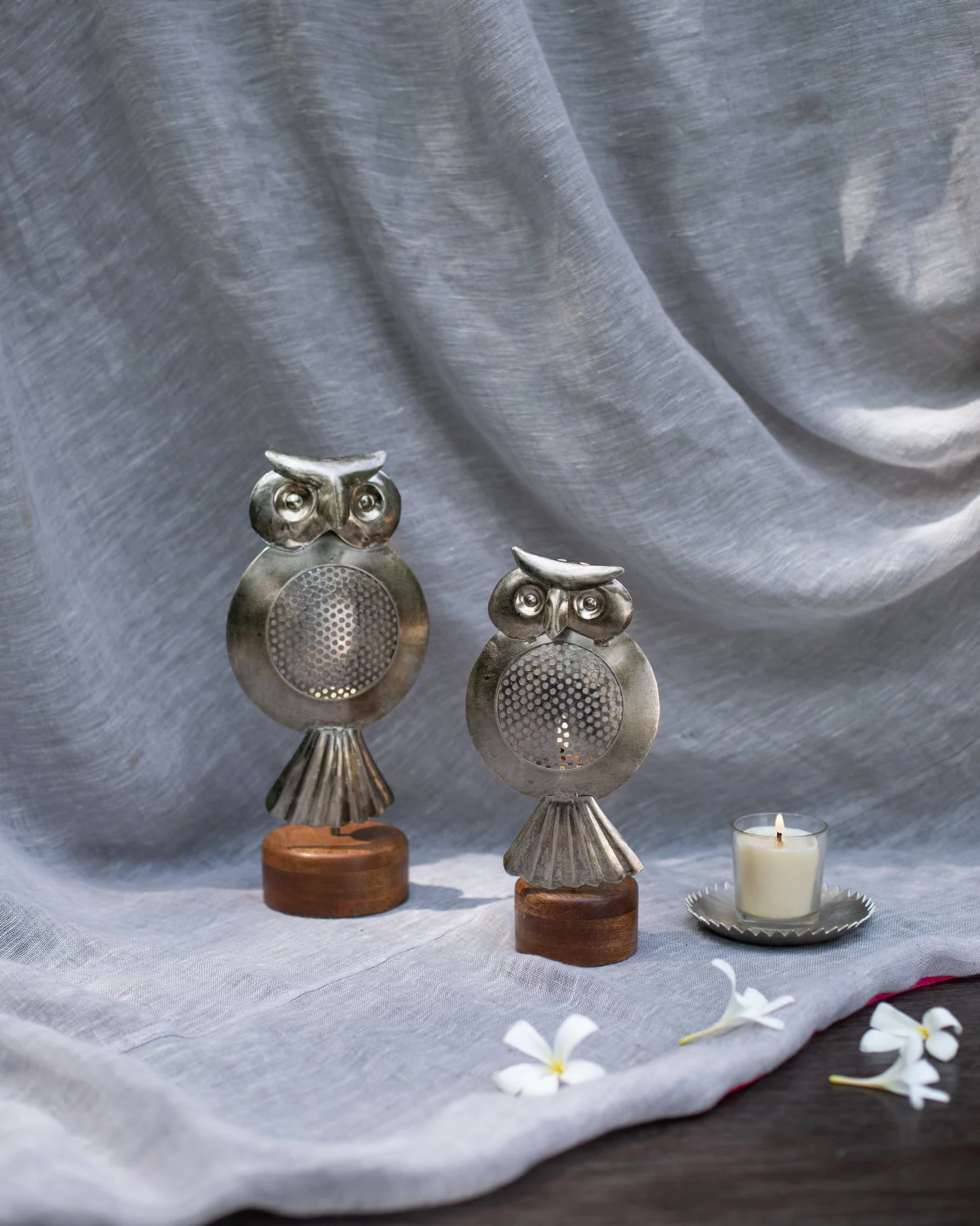 Owl Tealight Holder Large - Image 2