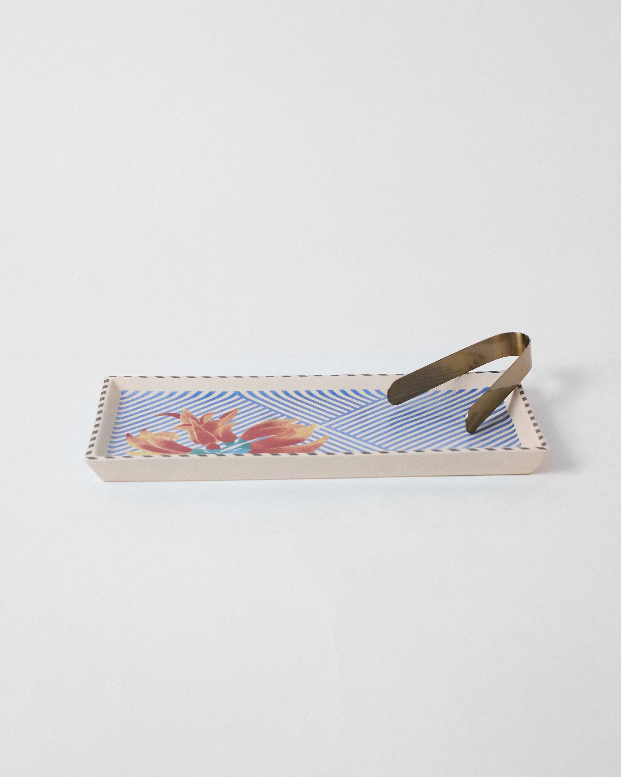 Palash Cookie Tray with Tong