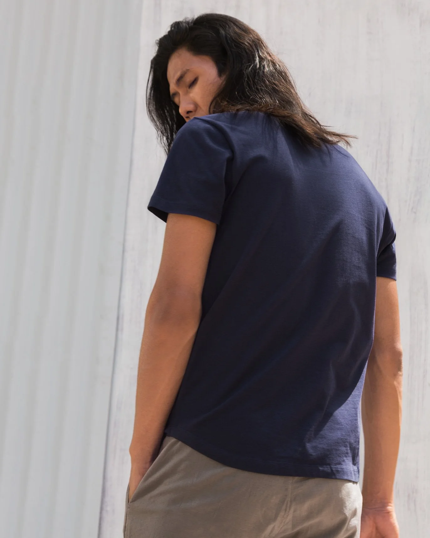 Pocket T-shirt - Blue - Image 4