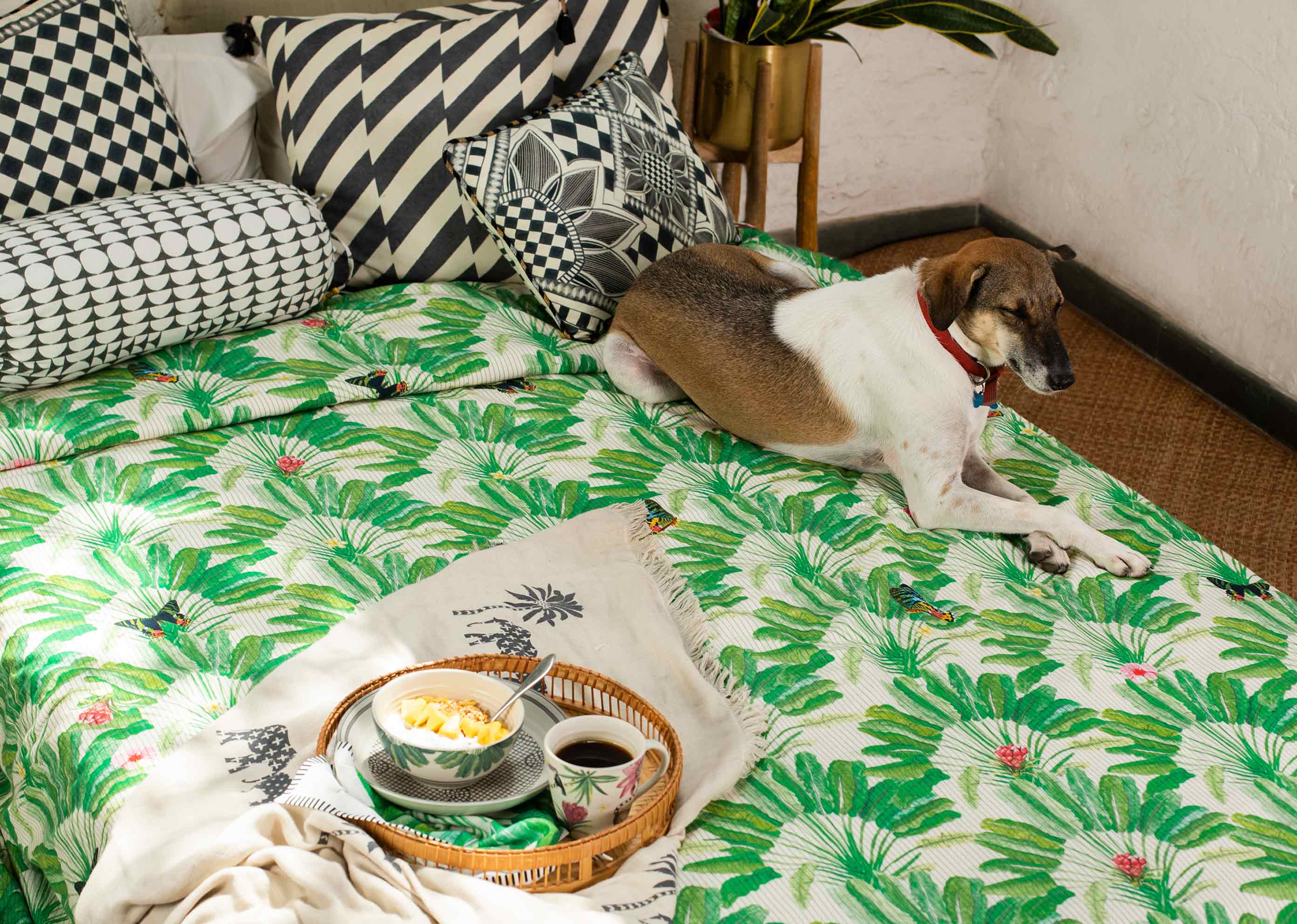 Ravenala Bed Cover - King - Image 3
