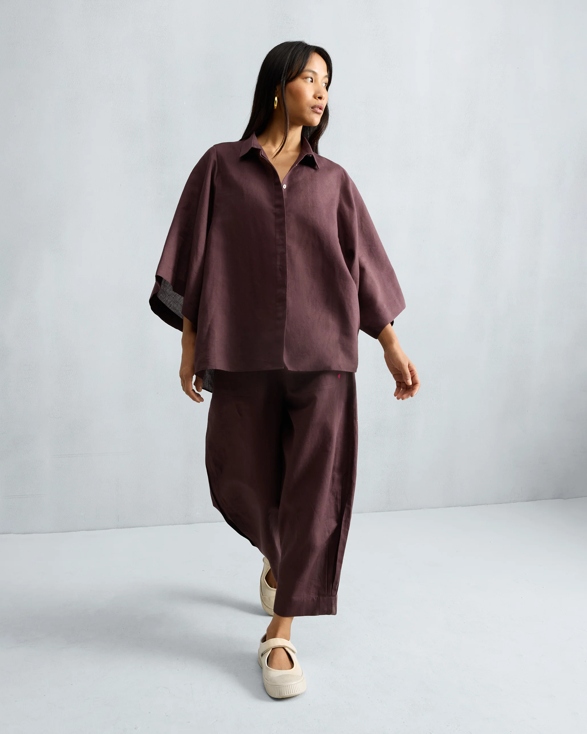 Serene Pants - Chocolate Plum - Image 5