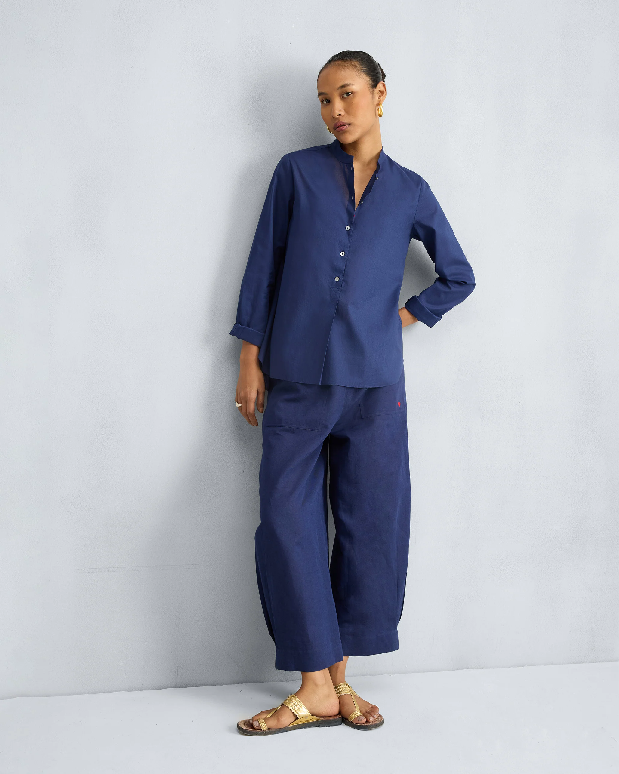 Serene Pants - Ink Blue - Image 5