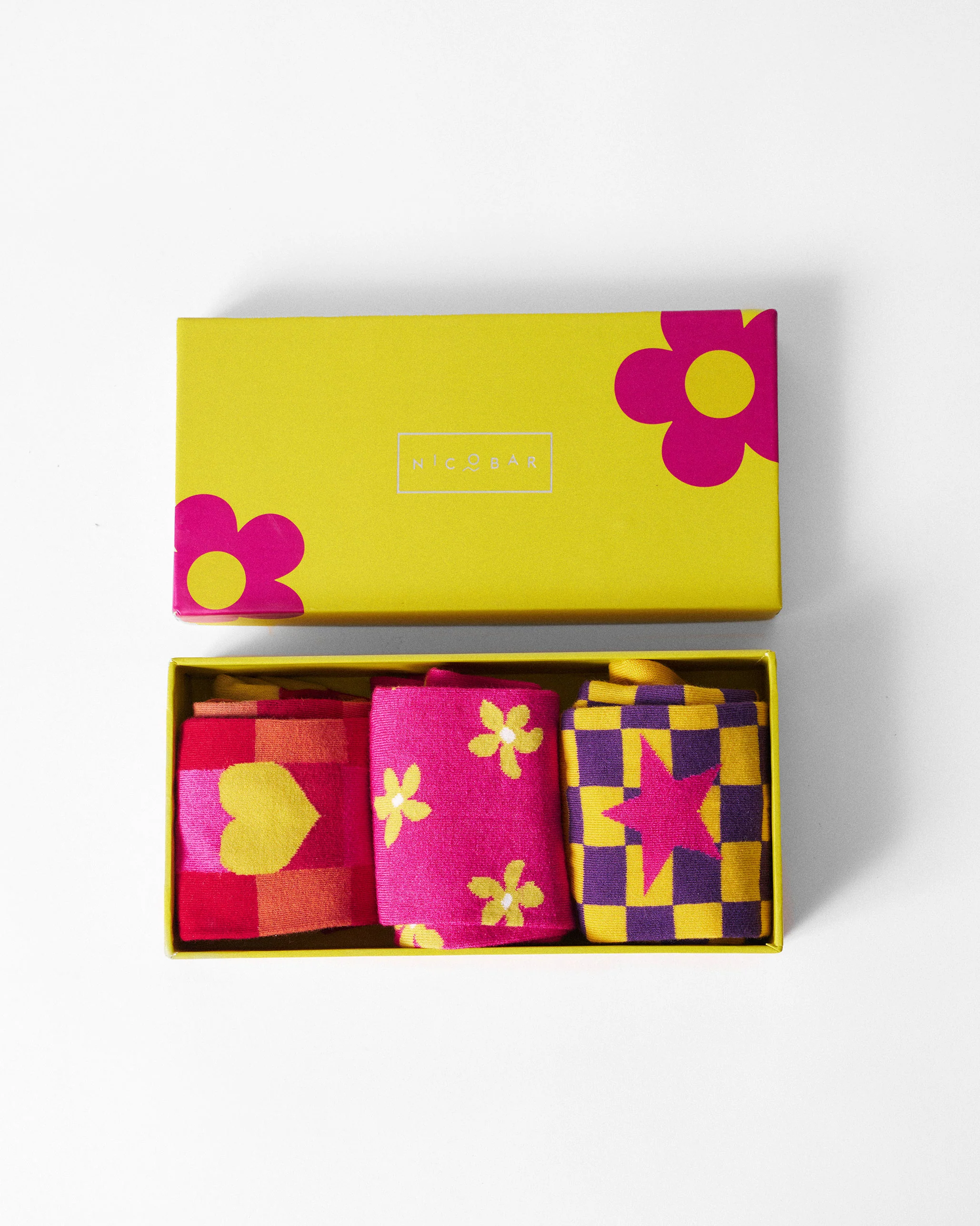 Socks Gift Set - Chartreuse - Image 2
