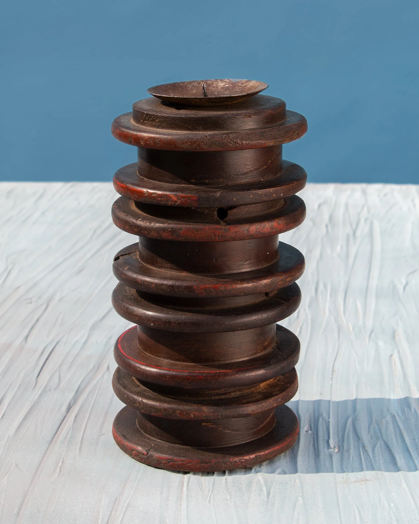Wood Fire Candle Holders - Medium