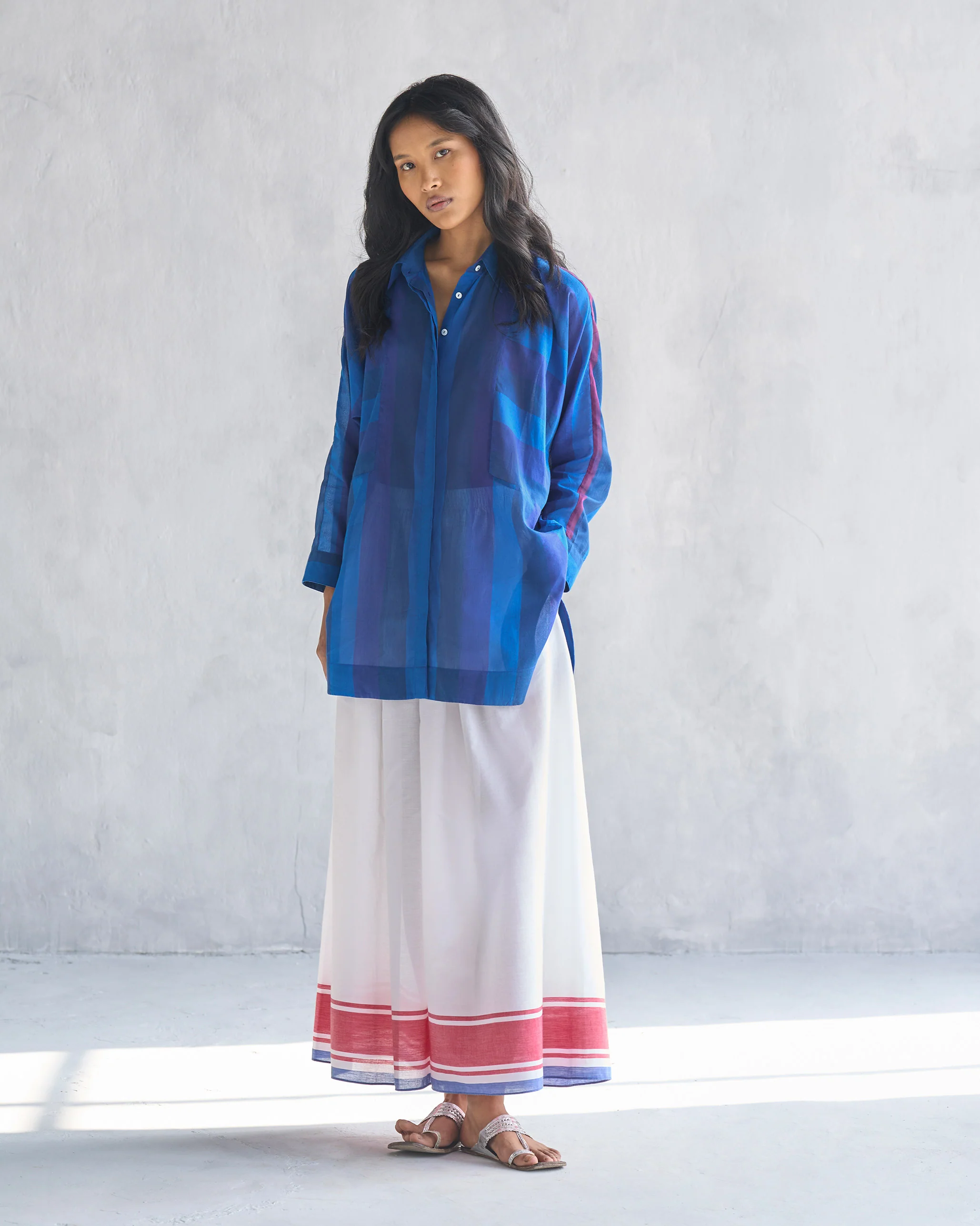 Yoi Hem Pants - White - Image 4